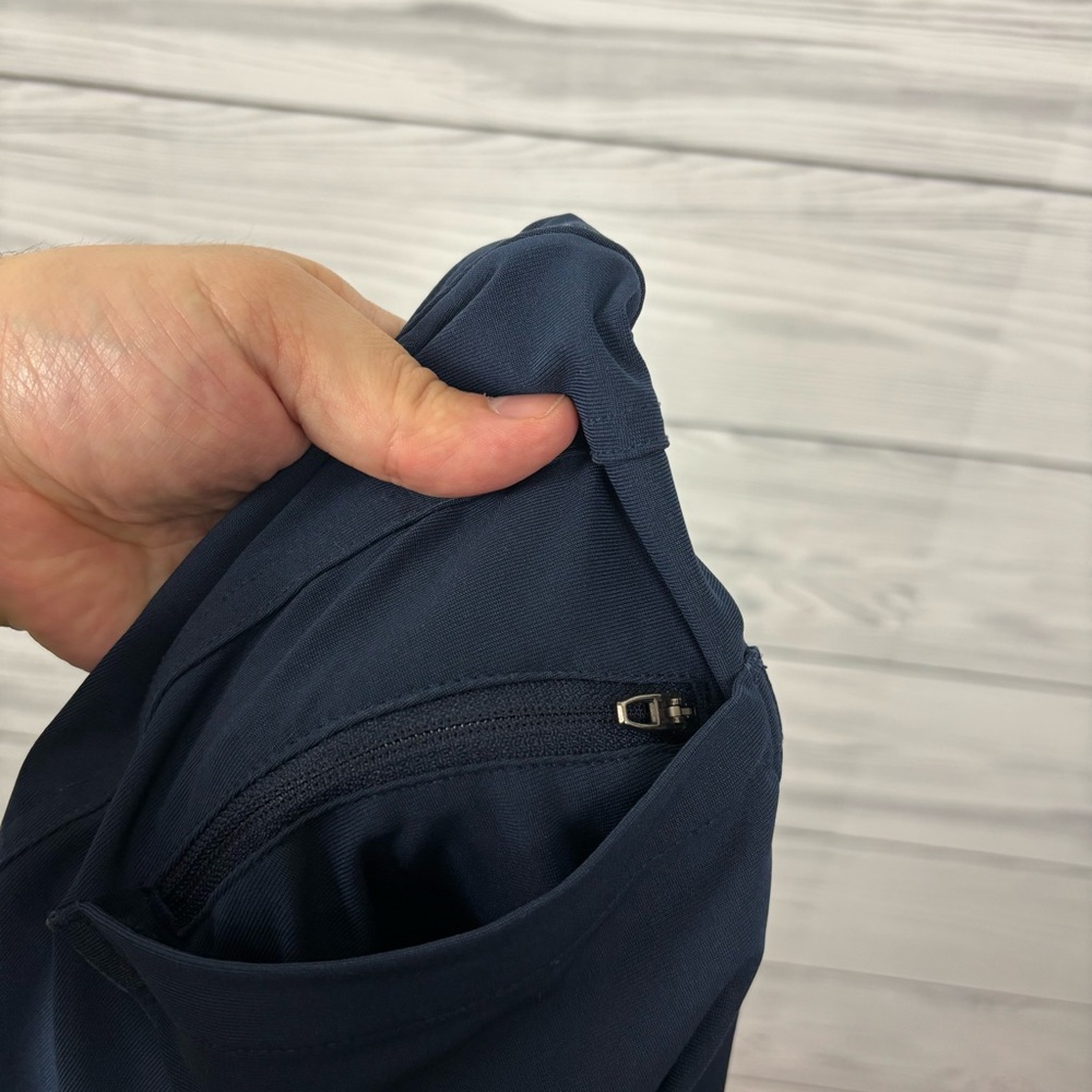 Lululemon Men’s ABC Relaxed-Fit Pants Warpstreme True Navy Size 38 - Picture 7 of 8